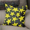BonaMaison Fodera per Cuscino Giallo neon e fumo Cotone e Copricuscini Federa per Divano Casa Soggiorno Camera da Letto Decorazione Interni ed Esterni, Dimensioni: 50x50 - Prodotta in Turchia