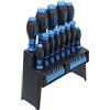 BGS 6825 | Serie di cacciaviti | con assortimento inserti| in un supporto in plastica | 29 pz.