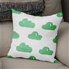 BonaMaison Fodera per Cuscino Verde petrolio e bianco Cotone e Copricuscini Federa per Divano Casa Soggiorno Camera da Letto Decorazione Interni ed Esterni, Dimensioni: 43x43 - Prodotta in Turchia