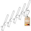 Westmark 5 Pelapatate universali con punta, Lama in acciaio inox e manico in acciaio di alta qualità, Steel, Argento, 161022E3