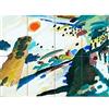 Artery8 Wassily Kandinsky Romantic Landscape XL Giant Panel Poster (8 Sections) romano Paesaggio Manifesto