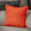 BonaMaison Fodera per Cuscino Arancio e Bordeaux Cotone e Copricuscini Federa per Divano Casa Soggiorno Camera da Letto Decorazione Interni ed Esterni, Dimensioni: 50x50 - Prodotta in Turchia