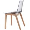 Scab Design Sedia Natural Zebra antishock trasparente