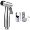 ABSOK Spruzzatore per bidet tenuto in mano - Spruzzatore per WC in acciaio inossidabile Doccia per doccia con gancio per la pulizia della toilette, bagno per animali domestici, igiene personale