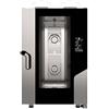 Forno a GAS combinato convezione + vapore diretto. 11 teglie GN 1/1 - Dim.cm. 73x84,9x123H - pannello comandi Black Mask