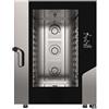 Forno elettrico combinato a convezione + vapore per PASTICCERIA. 10 teglie 60x40 - Dim.cm. 85x103x113H - pannello Black Mask