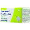 A.MENARINI DIAGNOSTICS Ago Per Penna Da Insulina Glucoject Lunghezza 4 Mm Gauge 32100 Pezzi