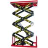 Piattaforma elevatrice a Quadruplo pantografo elettrica 1700 x 1000 800kg