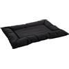 Hunter Cuscino Letto per Cani Gent Antibatterico Nero 80 x 60 cm