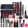 BrilliantDay Trousse Trucchi Donna, Set Trucchi Donna, Kit Trucco Tutto in Uno Palette Cosmetica, Kits Trucchi Make Up Completo con Ombretti Rossetto Correttore Kit Cosmetici per Donne Ragazze Regalo di Natale