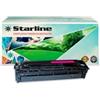 Starline - Toner Ricostruito - per HP 128A- Magenta - CE323A - 1.300 pag (unità vendita 1 pz.)