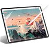 JETech Carta Pellicola Protettiva per iPad Pro 12.9 Pollici (Modello 2022/2021/2020/2018), Display Retina liquido Bordo to Bordo, Antiriflesso, Pellicola di PET Opaca per Disegno, Pacco da 1