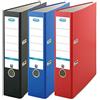 Elba Smart Original - Cartellina portadocumenti A4, larghezza 8 cm, 3 colori rosso/blu/nero, confezione da 3