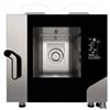Forno a gas combinato convezione + vapore per PASTICCERIA. 4 teglie 60x40 - Dim.cm. 85x103x80H - pannello black mask