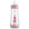 CHICCO (ARTSANA SpA) CHICCO BIBERON PERFECT 5 GIRL 240 ML IN SILICONE 2 FORI