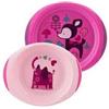 CHICCO (ARTSANA SpA) CHICCO PIATTO FONDO E PIANO 12 MESI+ ROSA/VERDE