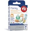 PIKDARE Srl CEROTTO PIC STRIP FAMILY 20 PEZZI ANTIBATTERICO CON TAMPONE