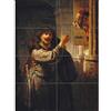 Artery8 Rembrandt Samson Threatened His Padre In Law XL Poster gigante (8 sezioni)