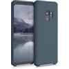 kwmobile Custodia Compatibile con Samsung Galaxy S9 Cover - Back Case per Smartphone in Silicone TPU - Protezione Gommata - ardesia scuro