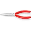 KNIPEX Pinza per meccanica - a becchi lunghi cromata rivestiti in resina sintetica 140 mm, 30 13 140