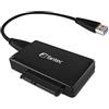 Fantec AD-U3SA USB 3.0 SATA 1/2/3 Black Cable Interface/Gender Adapter - Cable Interface/Gender Adapters (USB 3.0, SATA 1/2/3, Black)