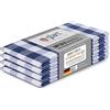 Glart 48BYB canovacci cotone set 4, 50x70 cm, bavarese, assorbenti