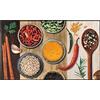 Wash+Dry Hot Spices Zerbino, Poliammide, Multicolore, 75x120cm