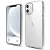 elago Ibrido Clear Custodia Cover Compatibile con iPhone 12 Case e Compatibile con iPhone 12 PRO Case (6.1), Anti-Ingiallimento Hard PC Retro, Paraurti Flessibile Cover Antiurto (Trasparente)
