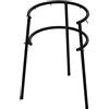 Kerbl Attrezzo di riempimento per reti per fieno, Supporto per rete per fieno, 90cm, 51cm, Metallo, nero, Possessori di cavalli, Hobbyfarming
