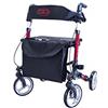 Antar AT51006R Alluminio Pieghevole Camminatore 8 kg, Rosso