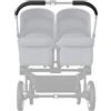 PROTEC TIF | Coprimanubrio in similpelle Compatibile con il Bugaboo Donkey (non sostituisce la gomma) (nero)