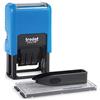 Trodat Printy 4750 - Timbro autoinchiostrante con scritta Date Typomatic, colore inchiostro: blu e rosso