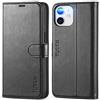 TUCCH Custodia per iPhone 12 Mini, Nero