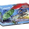 PLAYMOBIL City Action 70569 Elicottero della Polizia e fuggitivo, dai 4 ai 10 Anni