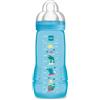 MAM Easy Active Baby Bottle 4+ M Capacità 330ml Biberon Azzurro, 1 Pezzo