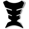 4R Quattroerre.it Paraserbatoio Tank Pad Adesivo 3D per Moto Scorpion Nero, 11 x 14 cm