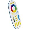 Telecomando RGB / RGBW / RGB+CCT 4-Zone Full Touch - Bianco