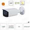 Dahua IPC-B8Z - Telecamera bullet IP Onvif PoE IVS 8MP Motorizzata Starlight Dual Stream - Dahua