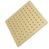 Soytich 25 cm Pioggia Doccia Soffione Doccia Armatura (Gold02)