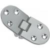 Cerniera per tavoli in ottone cromato da mm 80x30