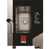 Tecnoeka Forno elettrico combinato convezione vapore Modello MKF623CBM Capacità n.6 teglie GN 2/3 Potenza Kw 5,2 Temp.°C. 30 / 260 Dim. cm L.50 P.75 H.70