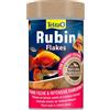 Tetra Rubin Flakes - Mangime per pesci in fiocchi con esaltatori di colore naturali, favorisce la colorazione intensa dei pesci, lattina da 100 ml