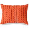 BonaMaison Arancio-Bordeaux Fodera per Cuscino Cotone e Copricuscini Federa per Divano Casa Soggiorno Camera da Letto Decorazione Interni ed Esterni, 35x50 Cm - Progettata e Prodotta in Turchia