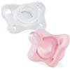CHICCO GOMMOTTINO GIRL SILICONE 0-2 MESI 2 PEZZI ITA C