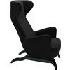 ZANOTTA poltrona ARDEA CM - 882-TEATRO-26906-ROVERE-NERO
