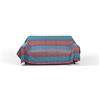 Italian Bed Linen Telo Copritutto Fantasy misura 170X260 cm un posto - Telo Arredo multiuso Stampato - Made in Italy - 100% microfibra - RAINBOW