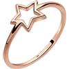 ELLI 0603163015 - Anello da donna Sterne, in argento 925, oro rosa, Argento, 16, cod. 0603163015_56