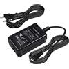 Gonine AC-L200 Kit adattatore di alimentazione per Sony Handycam DCR-DVD7 DVD105 DVD108 DVD203 DVD205 DCR-SR45 DCR-SR47 DCR-SR68 DCR-SR80 Fotocamere Videocamere