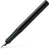 Faber-Castell - Penna stilografica GRIP 2010, pennino M, nero