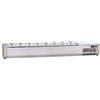 Vetrina refrigerata portacondimenti 7 GN 1/4 - 160x32,7x25,7H. *SENZA VETRI*
